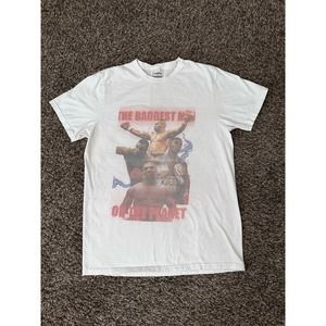 Goodfellow and Co. Mike Tyson White T-Shirt Large Faded